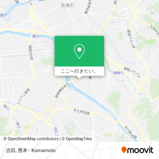 吉田地図
