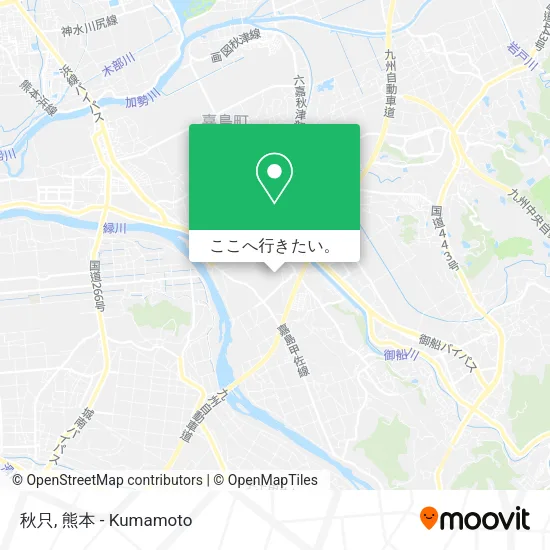 秋只地図