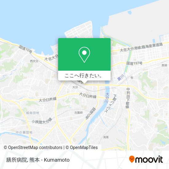 膳所病院地図