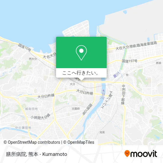 膳所病院地図