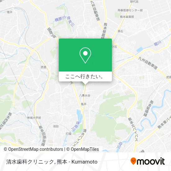 清水歯科クリニック地図