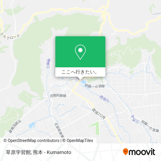 草原学習館地図