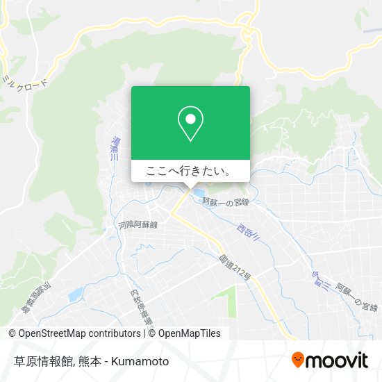 草原情報館地図