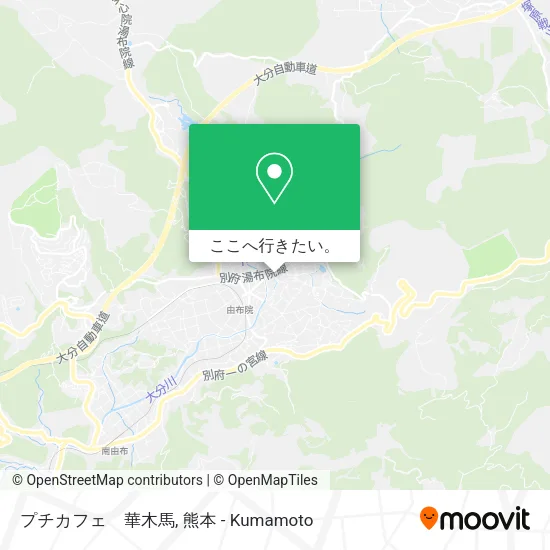 プチカフェ　華木馬地図