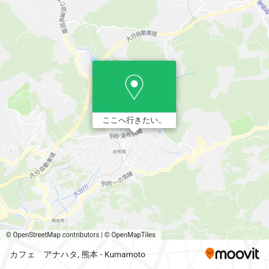 カフェ　アナハタ地図