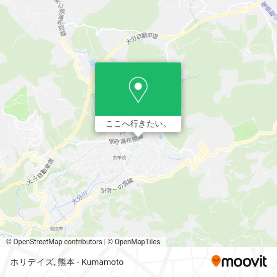 ホリデイズ地図