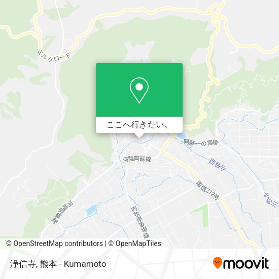 浄信寺地図