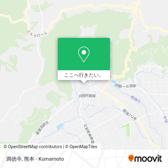 満徳寺地図