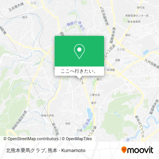 北熊本乗馬クラブ地図