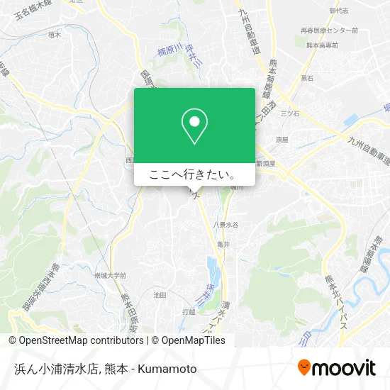 浜ん小浦清水店地図