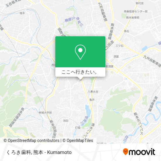 くろき歯科地図