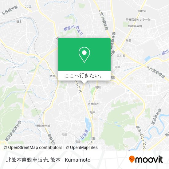 北熊本自動車販売地図
