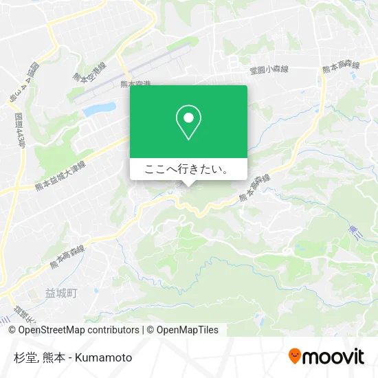杉堂地図