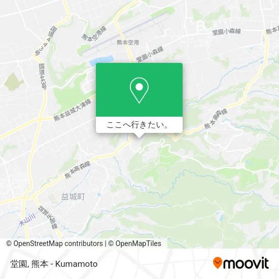 堂園地図