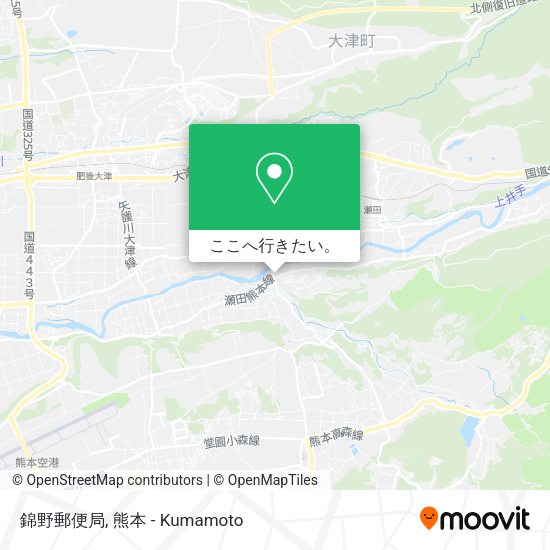 錦野郵便局地図