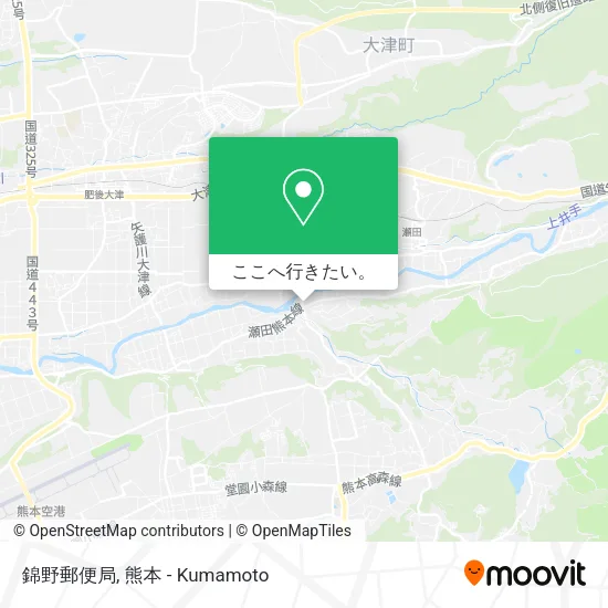 錦野郵便局地図