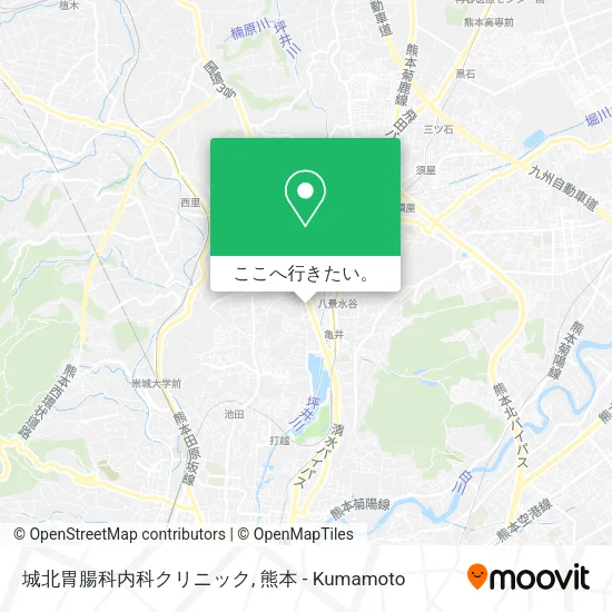 城北胃腸科内科クリニック地図
