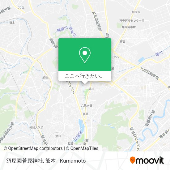 須屋園菅原神社地図