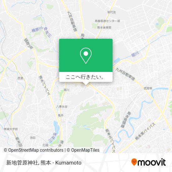 新地菅原神社地図
