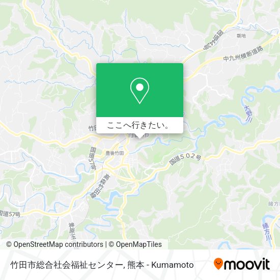 竹田市総合社会福祉センター地図