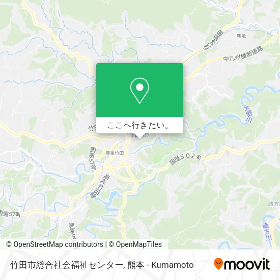 竹田市総合社会福祉センター地図