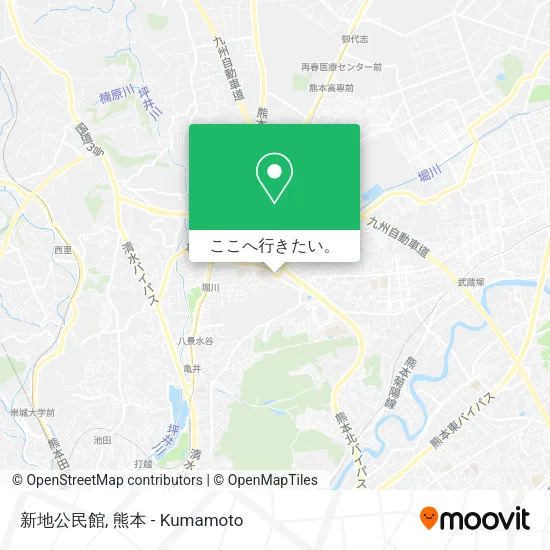 新地公民館地図