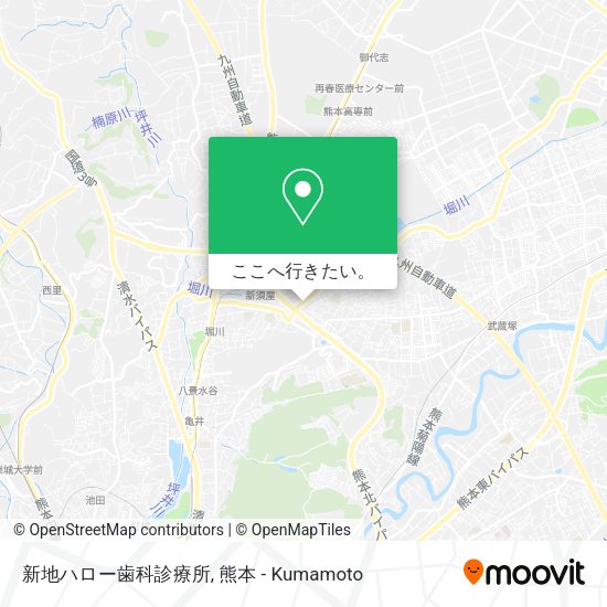 新地ハロー歯科診療所地図
