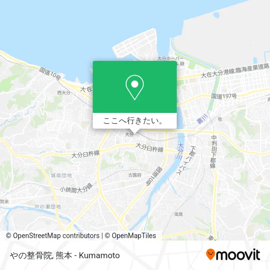 やの整骨院地図