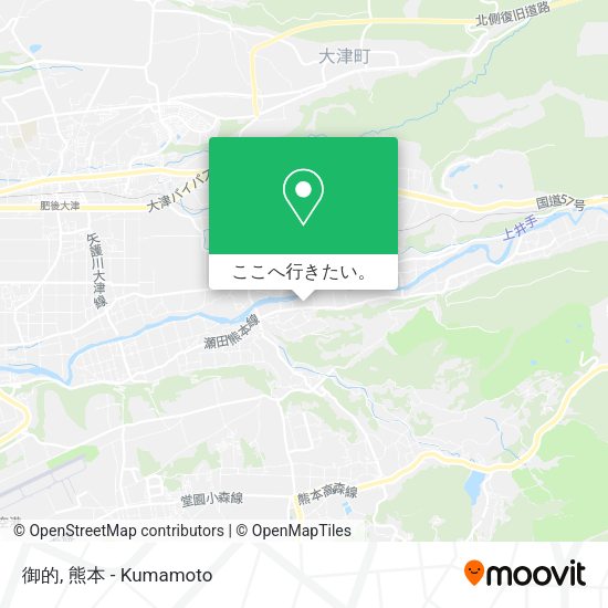 御的地図