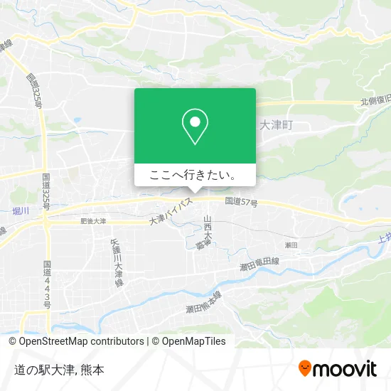 道の駅大津地図