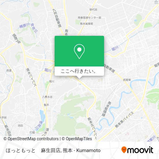 ほっともっと　麻生田店地図