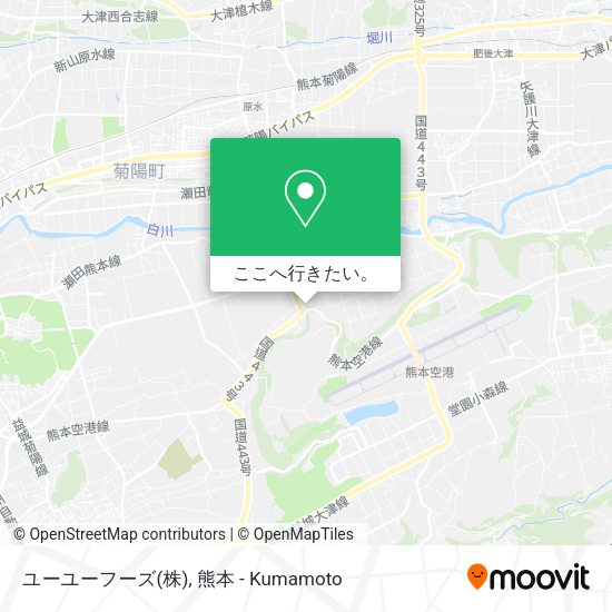ユーユーフーズ(株)地図