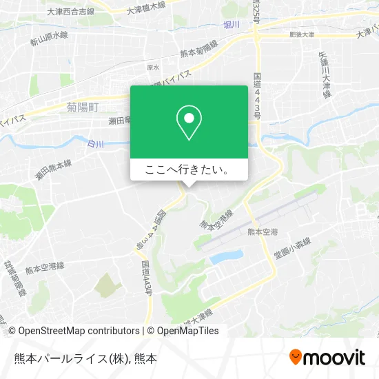 熊本パールライス(株)地図