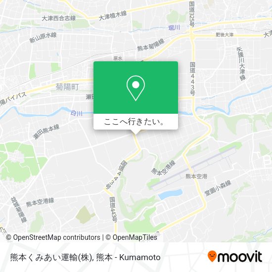 熊本くみあい運輸(株)地図