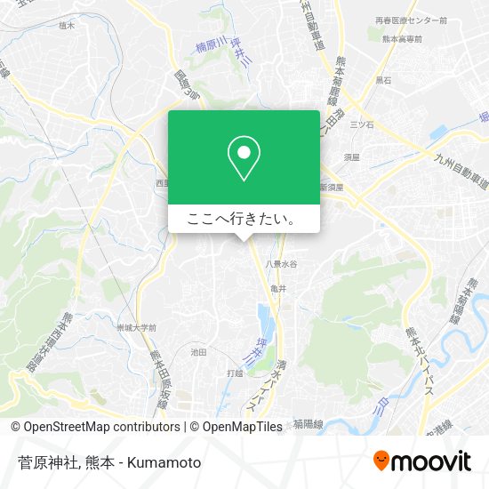 菅原神社地図