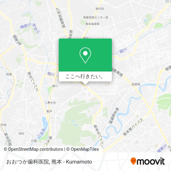 おおつか歯科医院地図