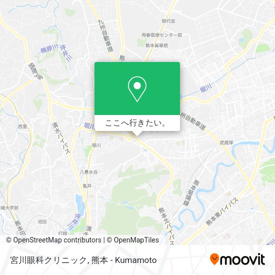 宮川眼科クリニック地図