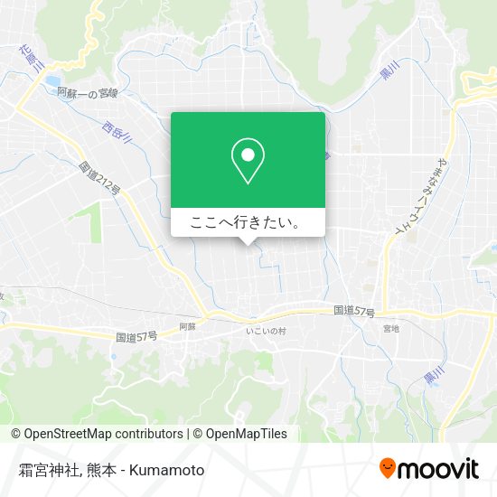 霜宮神社地図