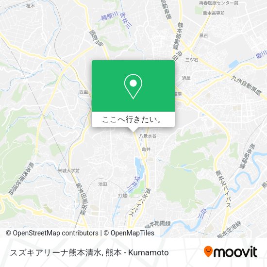 スズキアリーナ熊本清水地図