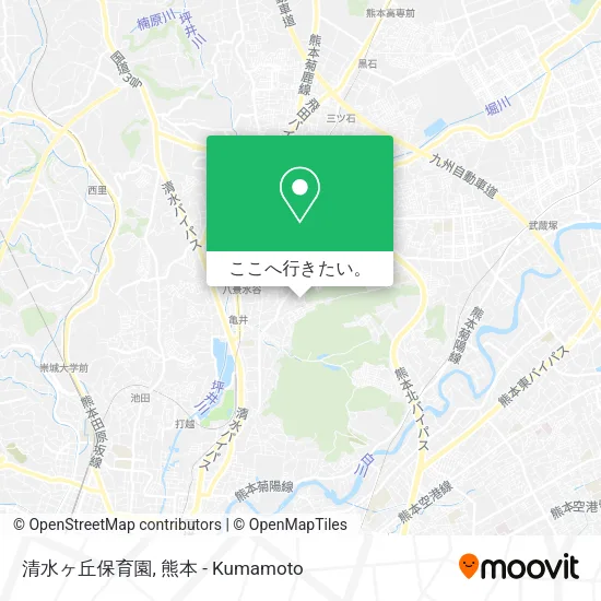 清水ヶ丘保育園地図