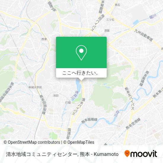 清水地域コミュニティセンター地図