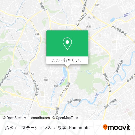 清水エコステーションＳｓ地図