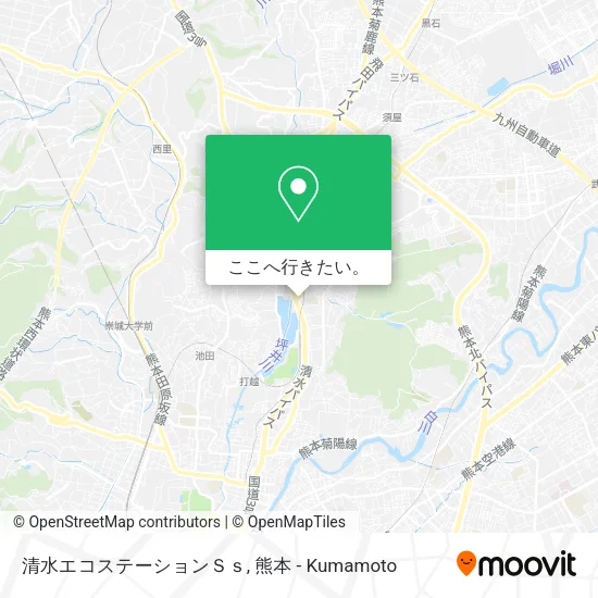 清水エコステーションＳｓ地図