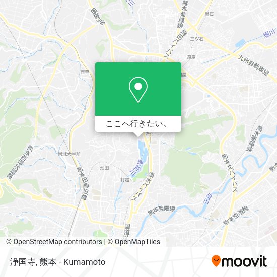 浄国寺地図