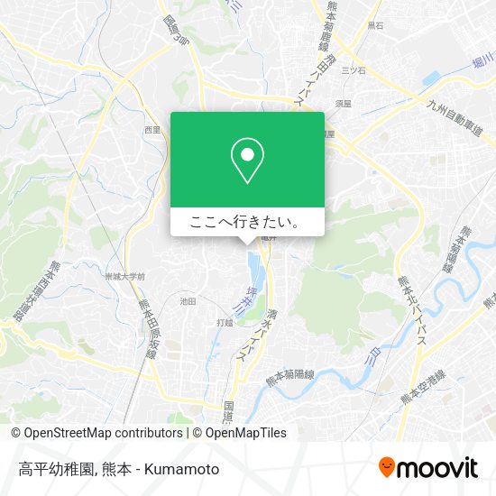 高平幼稚園地図