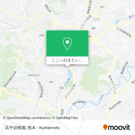 高平幼稚園地図