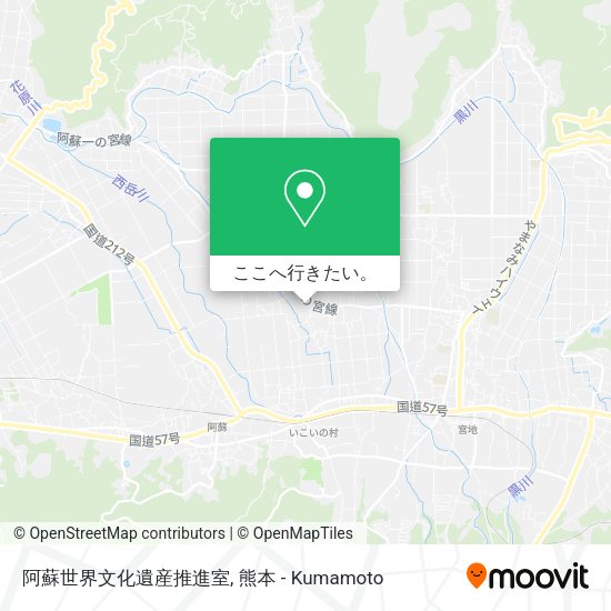阿蘇世界文化遺産推進室地図