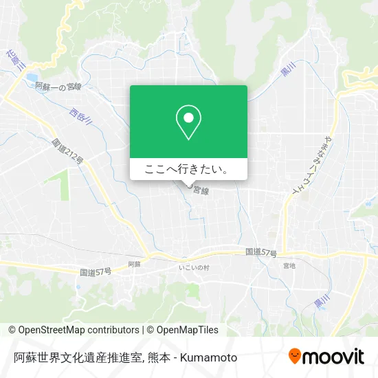 阿蘇世界文化遺産推進室地図