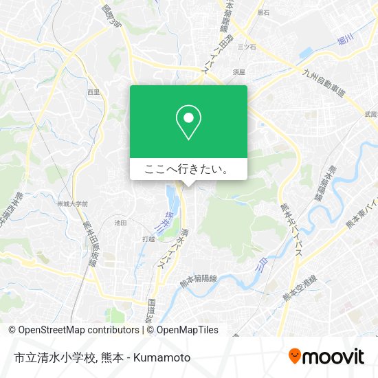市立清水小学校地図