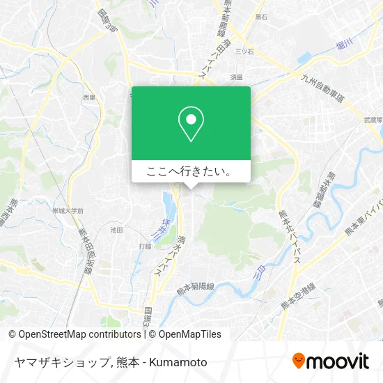 ヤマザキショップ地図